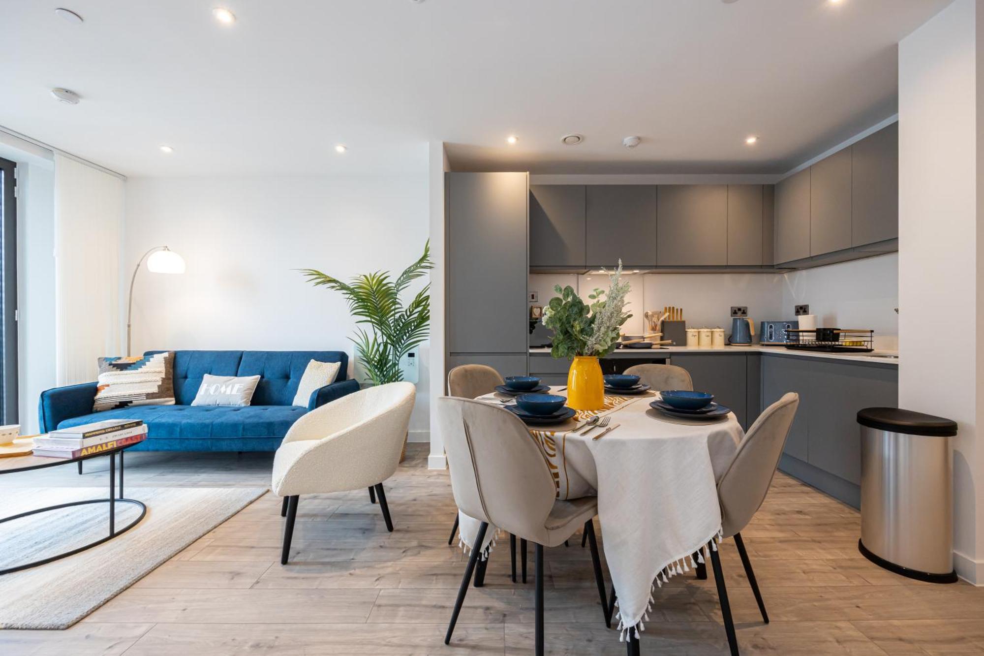 City Center Ultra-Luxe 2Bed Villa Amalfi Manchester Ngoại thất bức ảnh